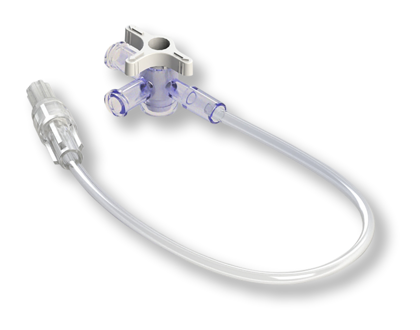 Stopcock with tube medical device